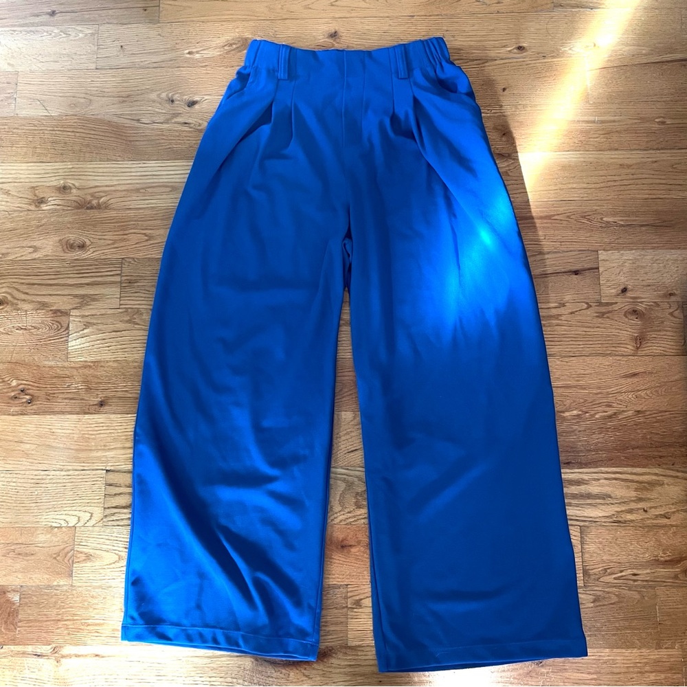 NWT Blue Wide-Leg Pants
